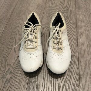 Women's Golf White and Cream Shoes Adidas